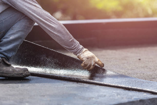 Professional Interior Drainage System technician working in Flagtown, NJ